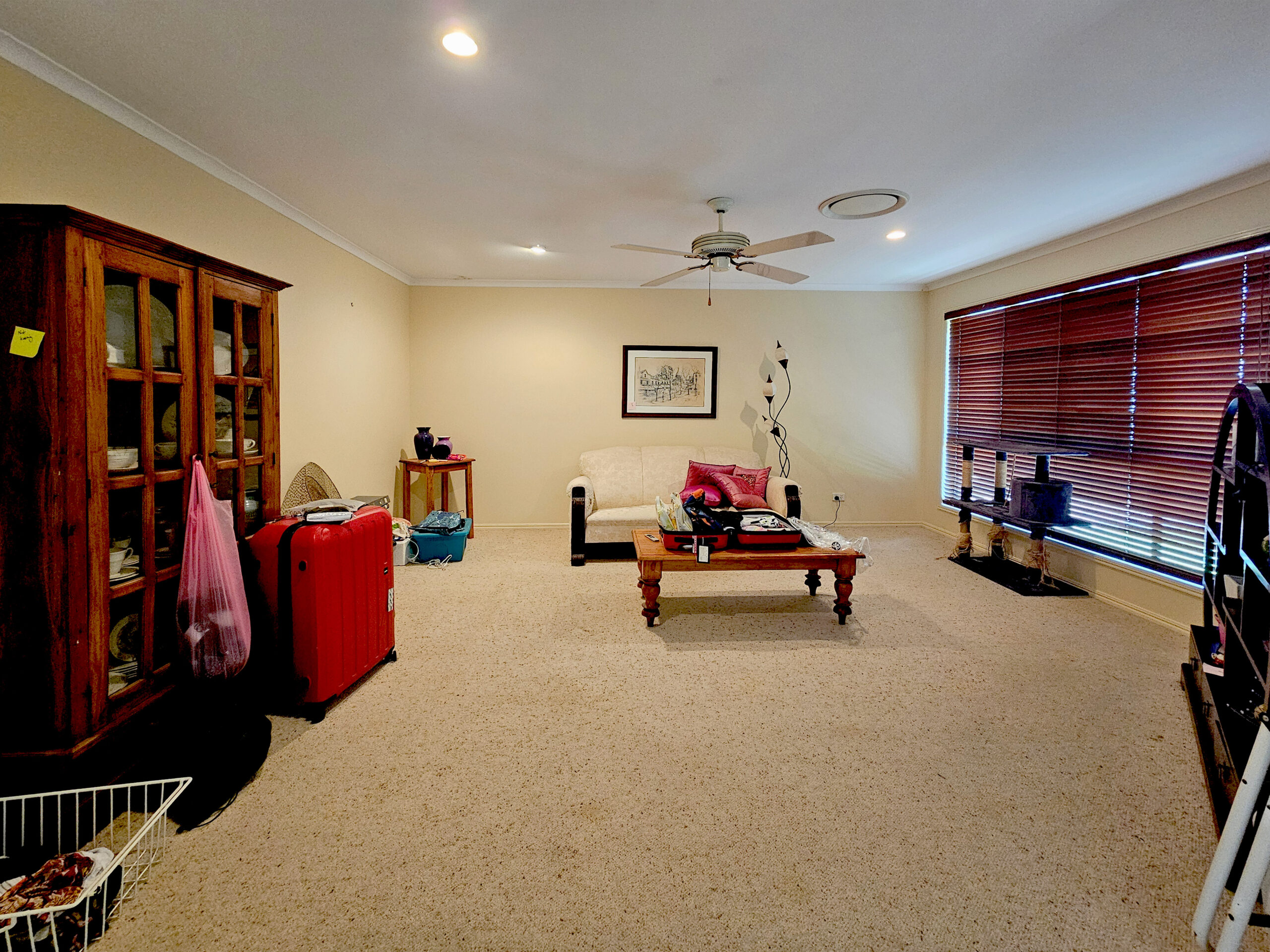 CSC_Albany Creek_Living Room_Before Home Organising Services Brisbane