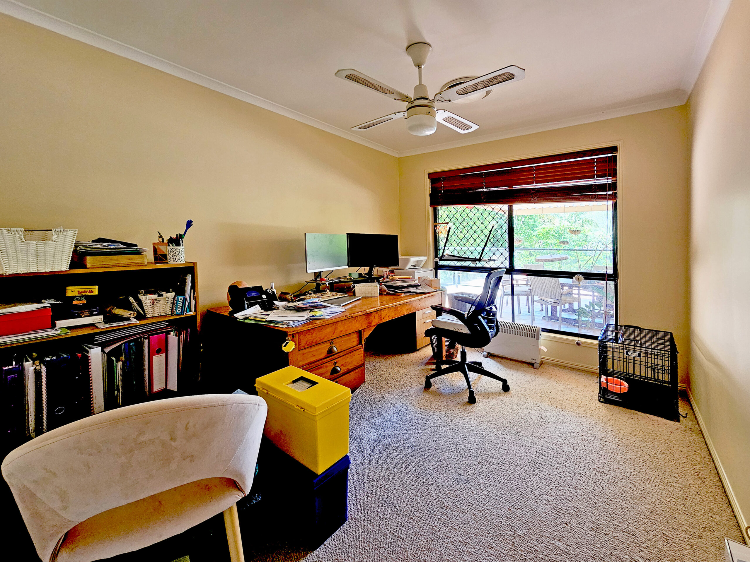 CSC_Albany Creek_Study-4th Bedroom_Before Home Organising Services Brisbane